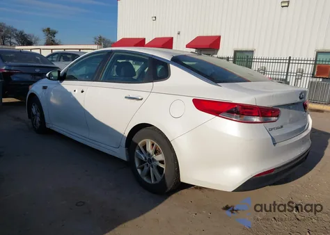 2016 Kia Optima Lx from USA, damaged, VIN 5XXGT4L37GG041009